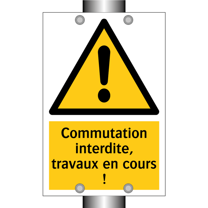 Commutation interdite, travaux en cours !