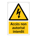Accès non autorisé interdit