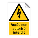 Accès non autorisé interdit