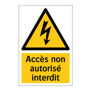Accès non autorisé interdit