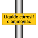 Liquide corrosif d'ammoniac