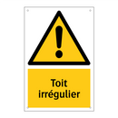 Toit irrégulier