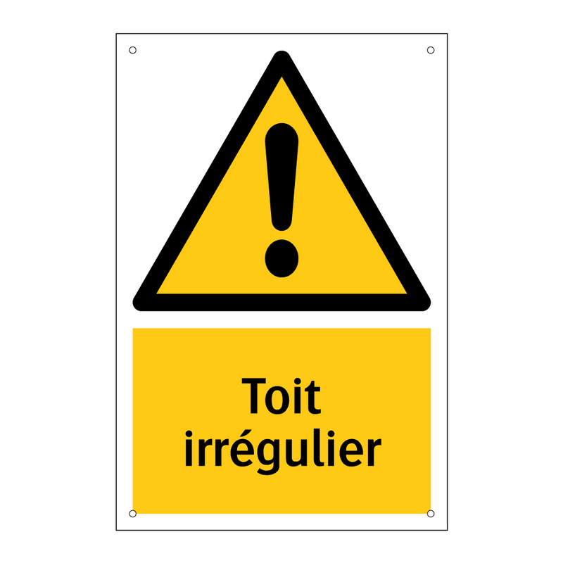 Toit irrégulier