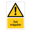 Toit irrégulier