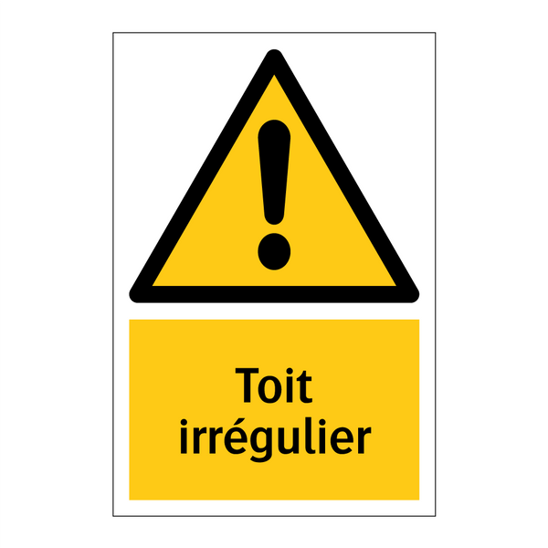 Toit irrégulier