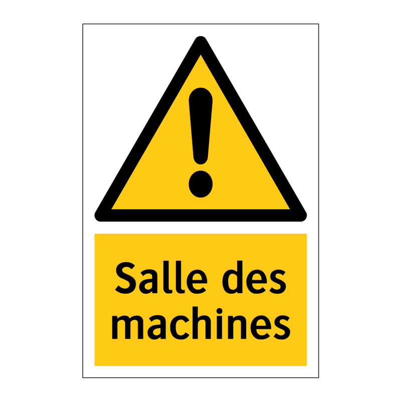 Salle des machines