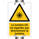 La lumière UV ne regardez pas directement la lumière