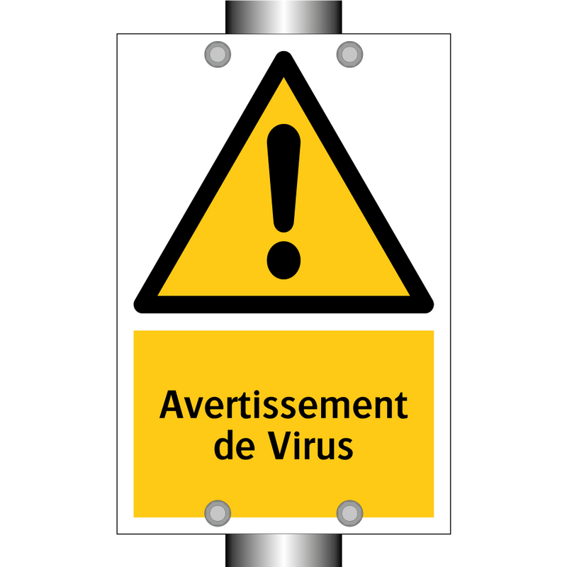 Avertissement de Virus