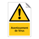 Avertissement de Virus