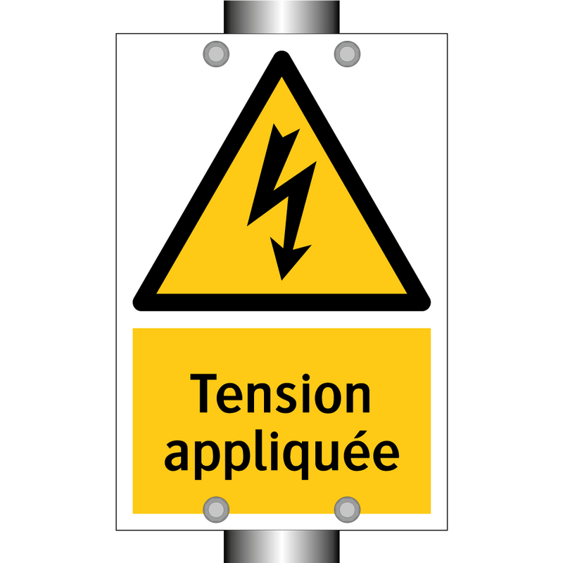 Tension appliquée