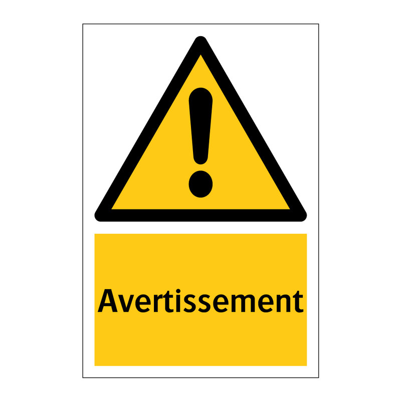 Avertissement