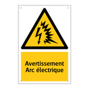 Avertissement Arc électrique