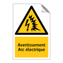 Avertissement Arc électrique