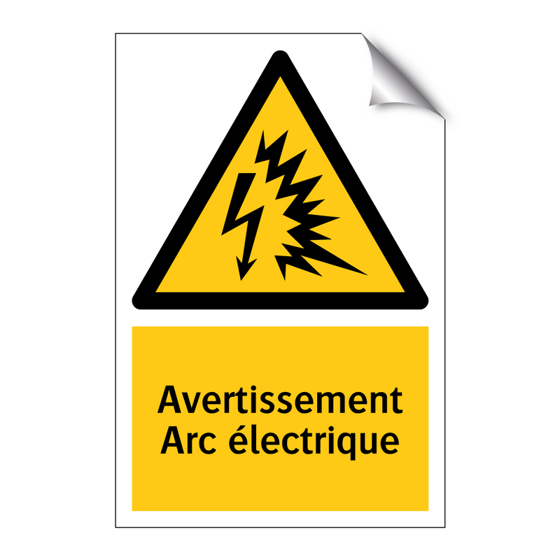Avertissement Arc électrique