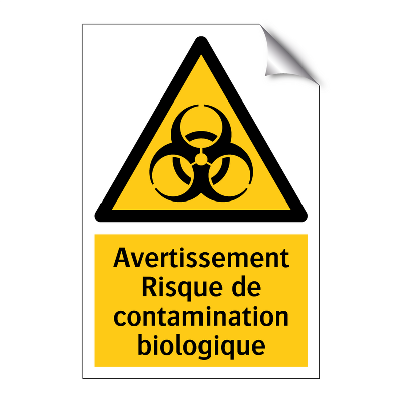 Avertissement Risque de contamination biologique