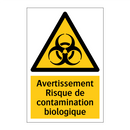Avertissement Risque de contamination biologique