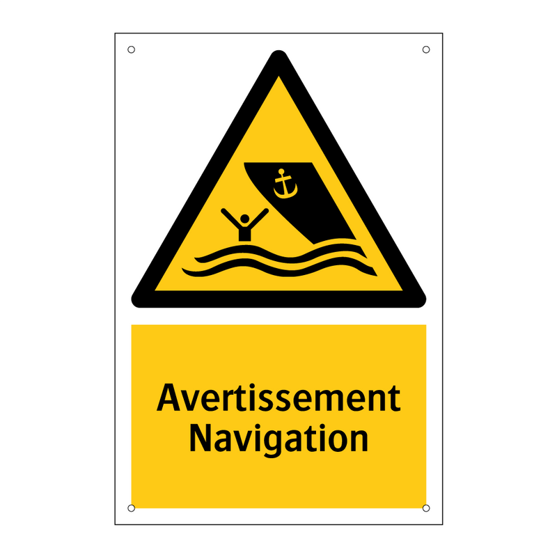 Avertissement Navigation