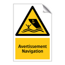 Avertissement Navigation