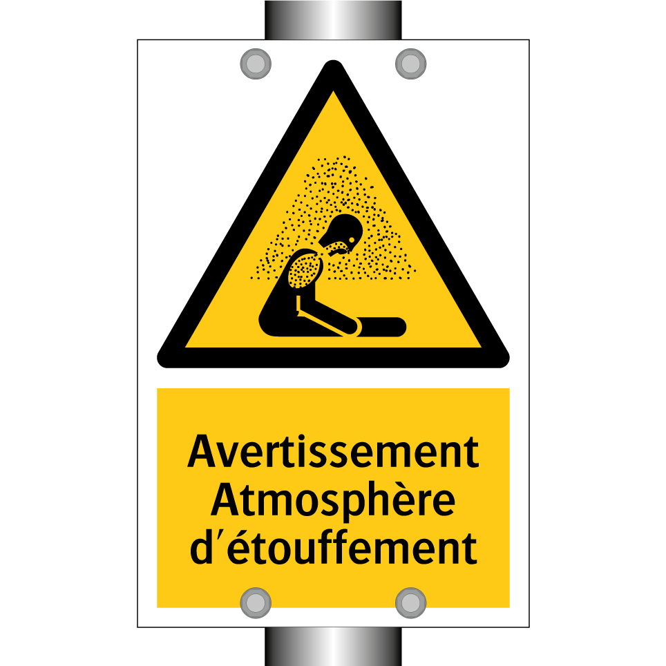 Avertissement Atmosphère d'étouffement
