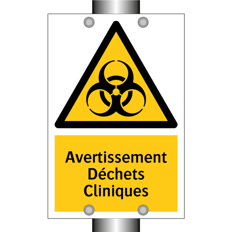 Avertissement Déchets Cliniques