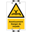 Avertissement Danger de noyade