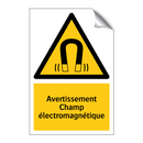 Avertissement Champ électromagnétique