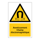 Avertissement Champ électromagnétique