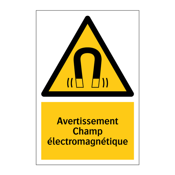 Avertissement Champ électromagnétique