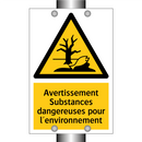 Avertissement Substances dangereuses pour l'environnement