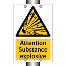 Attention Substance explosive