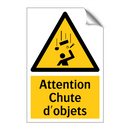 Attention Chute d'objets