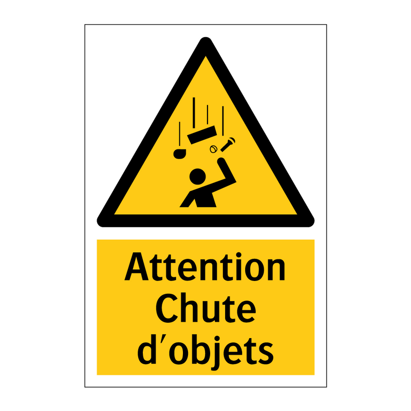Attention Chute d'objets