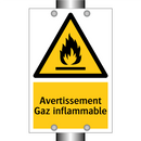 Avertissement Gaz inflammable