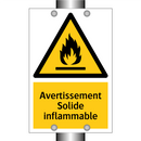 Avertissement Solide inflammable