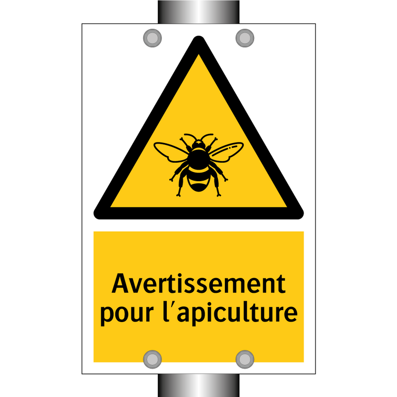 Avertissement pour l'apiculture