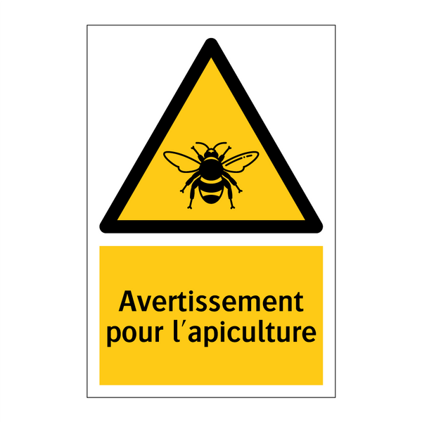 Avertissement pour l'apiculture