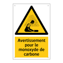 Avertissement pour le monoxyde de carbone