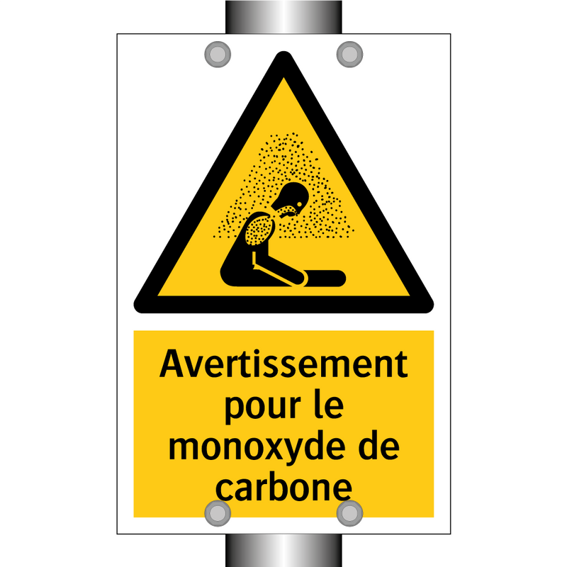 Avertissement pour le monoxyde de carbone