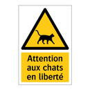 Attention aux chats en liberté
