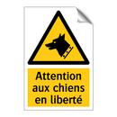 Attention aux chiens en liberté