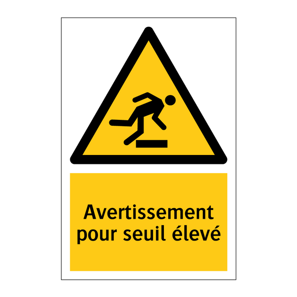 Avertissement pour seuil élevé