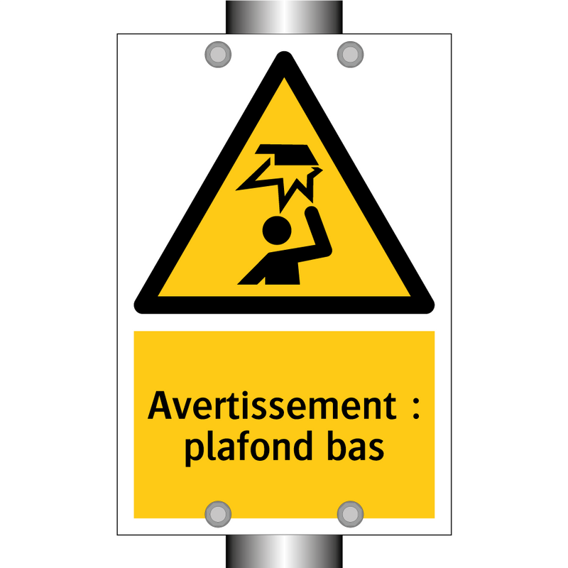 Avertissement : plafond bas