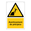 Avertissement de précipice