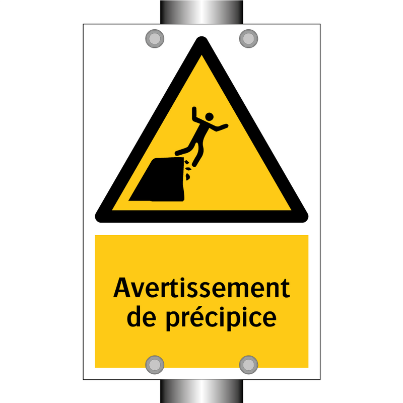 Avertissement de précipice