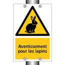 Avertissement pour les lapins