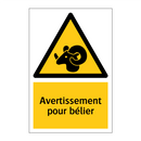 Avertissement pour bélier