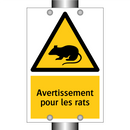 Avertissement pour les rats