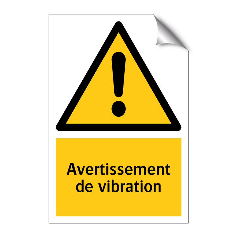 Avertissement de vibration