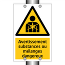 Avertissement substances ou mélanges dangereux