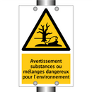 Avertissement substances ou mélanges dangereux pour l'environnement